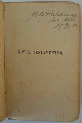 Novum Testamente