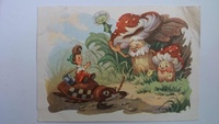 Карточка почтовая "Приключения Мурзилки"