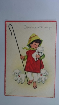 Поздравительная открытка "Christmas Blessings "